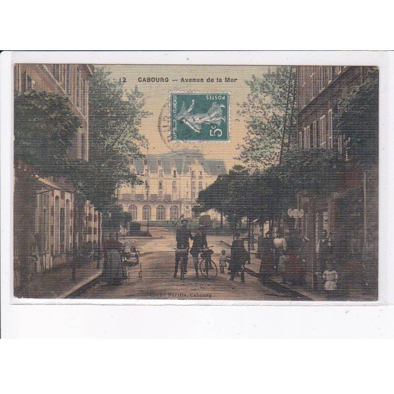 CABOURG: avenue de la mer - très bon état