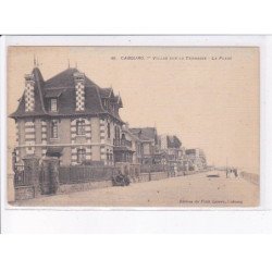 CABOURG: villas sur la terrasse, la plage - très bon état