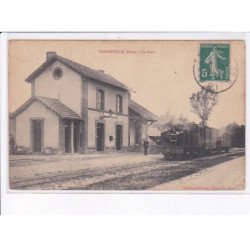 THIBERVILLE: la gare, train - état