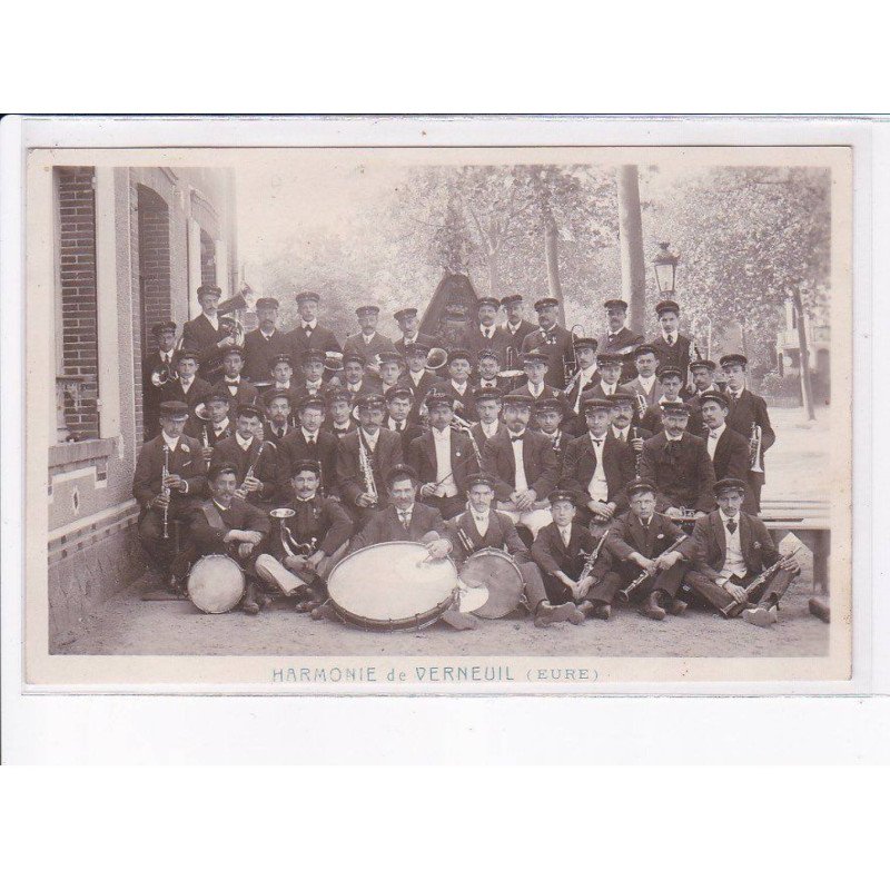 VERNEUIL: harmonie de verneuil, musique - très bon état - très bon état