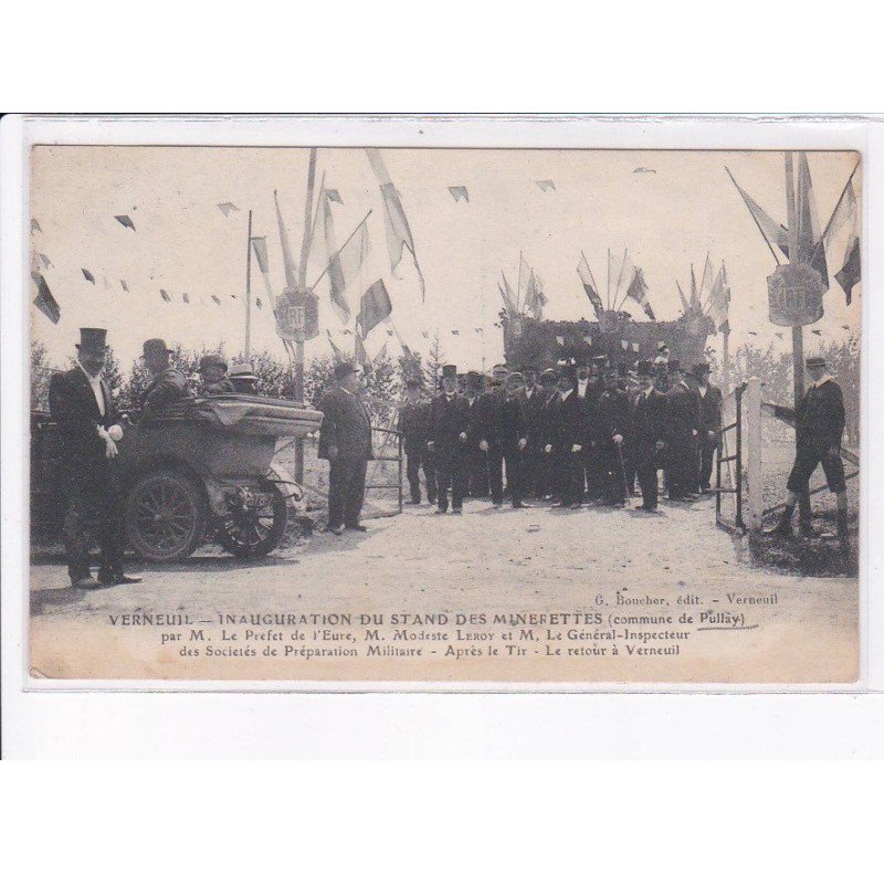 VERNEUIL: inauguration du stand des minerettes - très bon état