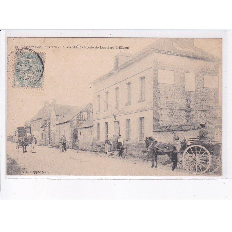 ELBEUF: route de louviers, attelage - très bon état