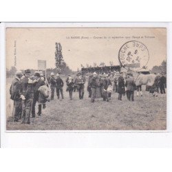LA BARRE: courses du 12 sept. 1909, pesage et tribunes - très bon état