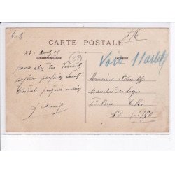 LA BARRE: courses du 12 sept. 1909, pesage et tribunes - très bon état