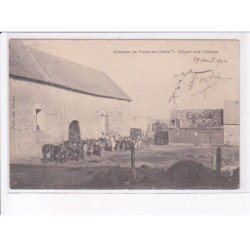 FOURS-en-VEXIN: domaine, départ aux champs - très bon état