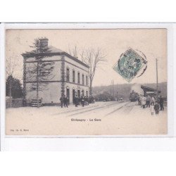 ETREPAGNY: la gare, train - très bon état