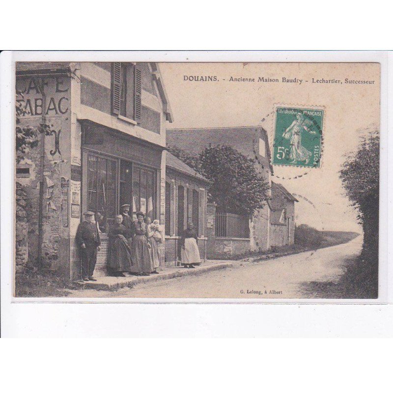 DOUAINS: ancienne maison baudry, lechartier, successeur - très bon état