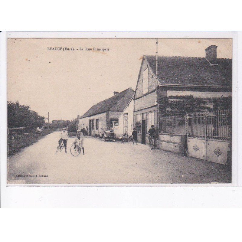 BEAUCE: la rue principale - état