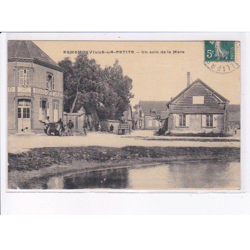 ERMEMONVILLE-la-PETITE: un coin de la mare - très bon état