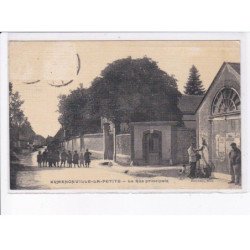 ERMENONVILLE-la-PETITE: la rue principale - état