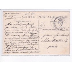 ERMENONVILLE-la-PETITE: la rue principale - état