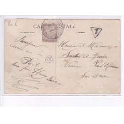 LA BAZOCHE-GOUET: le marché aux veaux - très bon état