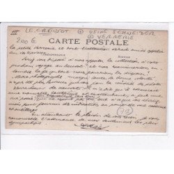 LE CREUSOT: usine schneider, verrerie - très bon état