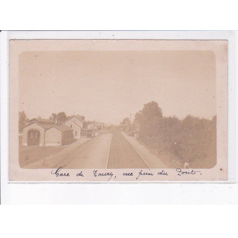 TOURY: gare, vue prise du pont - très bon état