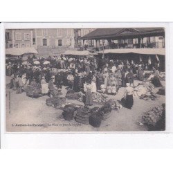 AUTHON-du-PERCHE: la place un jour de marché - très bon état