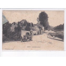 CEPOY: les bords du canal, voiture à chien - état