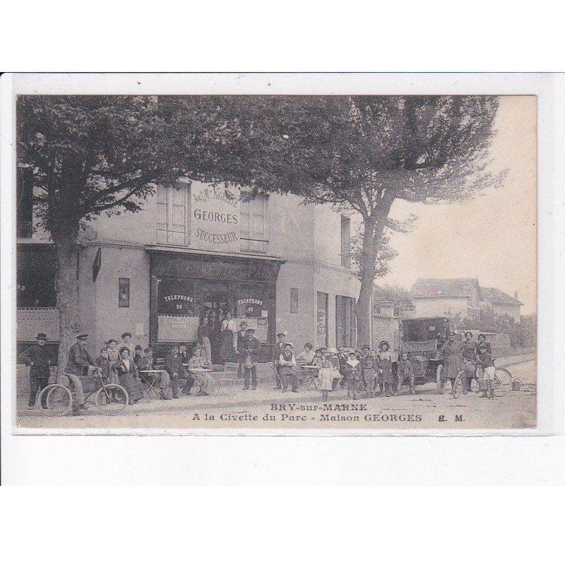 BRY-sur-MARNE: a la civette du parc, maison georges - très bon état