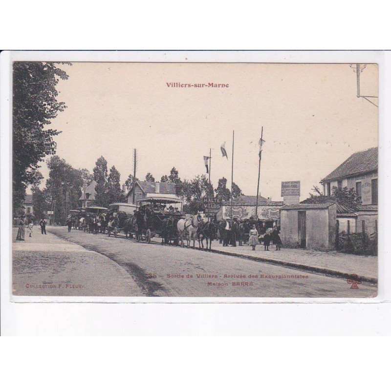 VILLIERS-sur-MARNE: attelage, fleury - très bon état