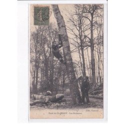 CLAMART: forêt de clamart, les bûcherons - très bon état