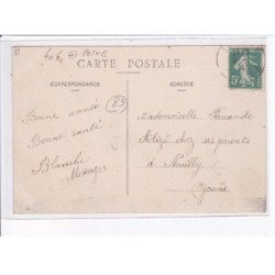 CHAMVRES: rue principale, poste - très bon état