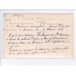 AMIENS: militaire, remise de décoration - très bon état