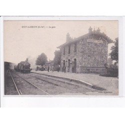SIGY-en-BRAYE: la gare, train - très bon état