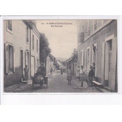 SAINT-MARS-d'OUTILLE: rue nationale, moto triporteur - très bon état