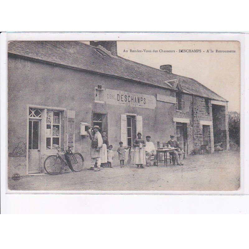 LA ROUSETTE: poste, facteur, au rendez-vous des chasseurs, deschamps - très bon état