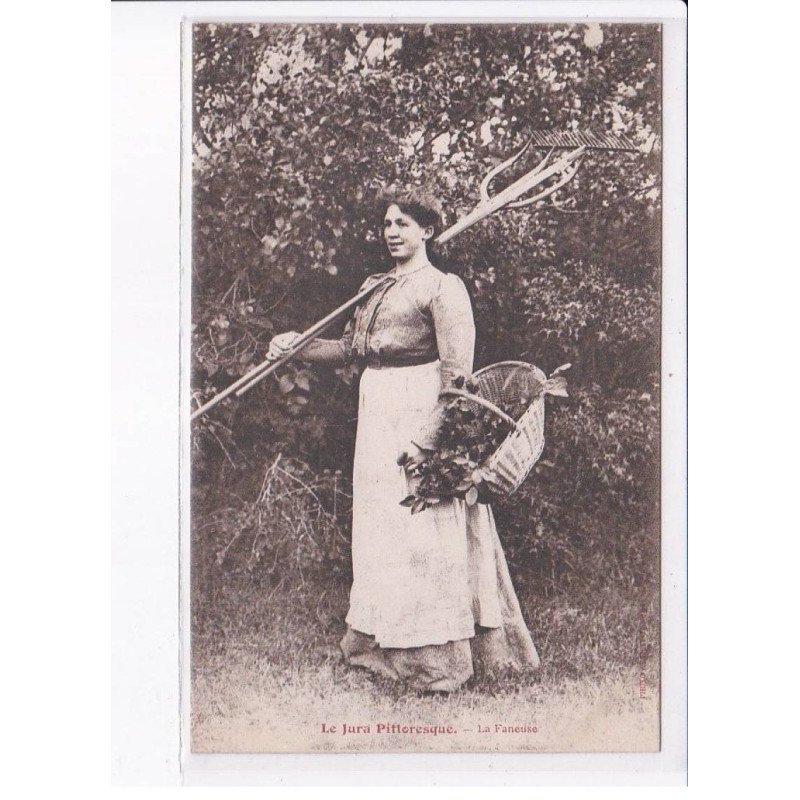 JURA PITTORESQUE : la faneuse - très bon état