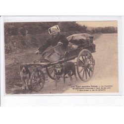 FINISTERE: la chanteuse de complaintes bretonnes sur sa voiture à chien - très bon état