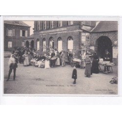 BEAUMESNIL: le marché, justice de paix - très bon état