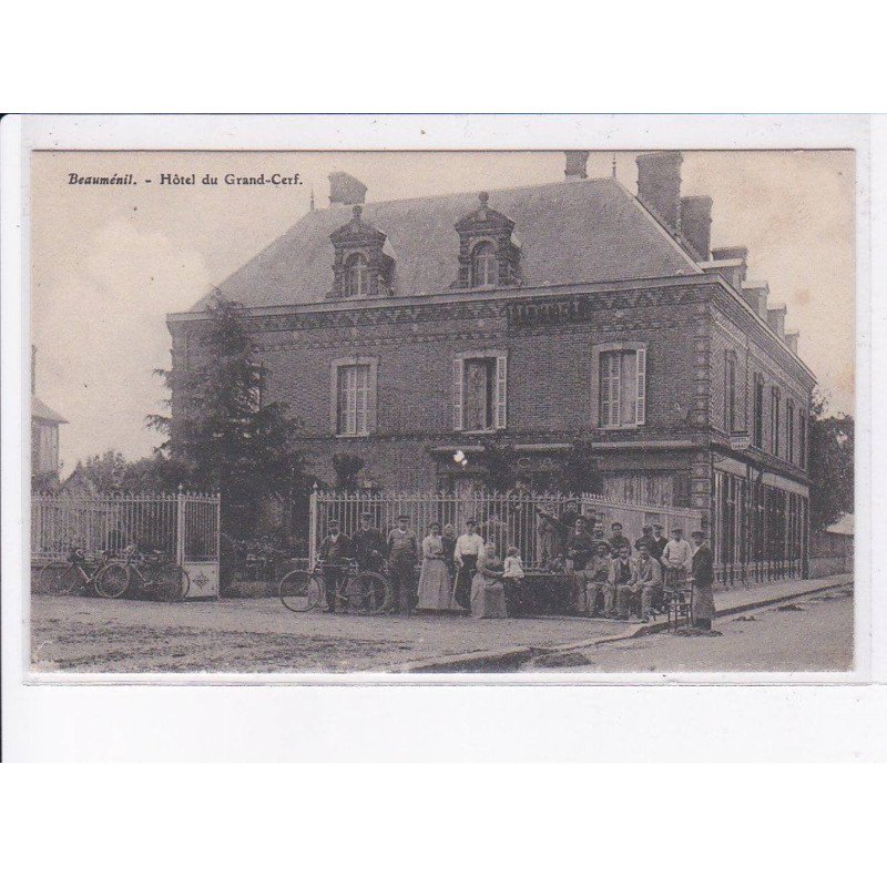 BEAUMESNIL: hôtel du grand-cerf, erreur - très bon état