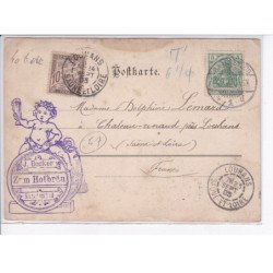 MOSELLE gruss aus becker's weinstube saargenund - état