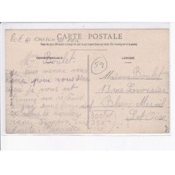CROIX: ancien bâtiment, machine agricole, chemin de fer - très bon état
