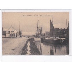 LYNCK: canal de la colme et route de bergues - très bon état