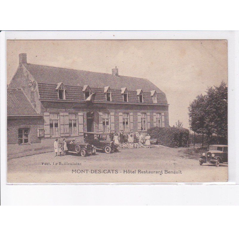 MONT-des-CATS: hôtel restaurant benault - très bon état
