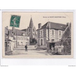 SAINT-SAUVEUR: entrée de saint-sauveur - etat