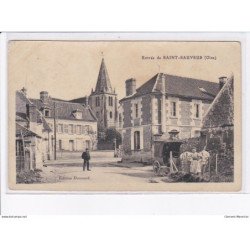 SAINT-SAUVEUR: entrée de saint-sauveur - très bon etat