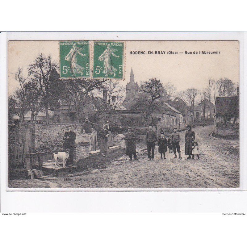 HODENC-en-BRAY: rue de l'abreuvoir - très bon état