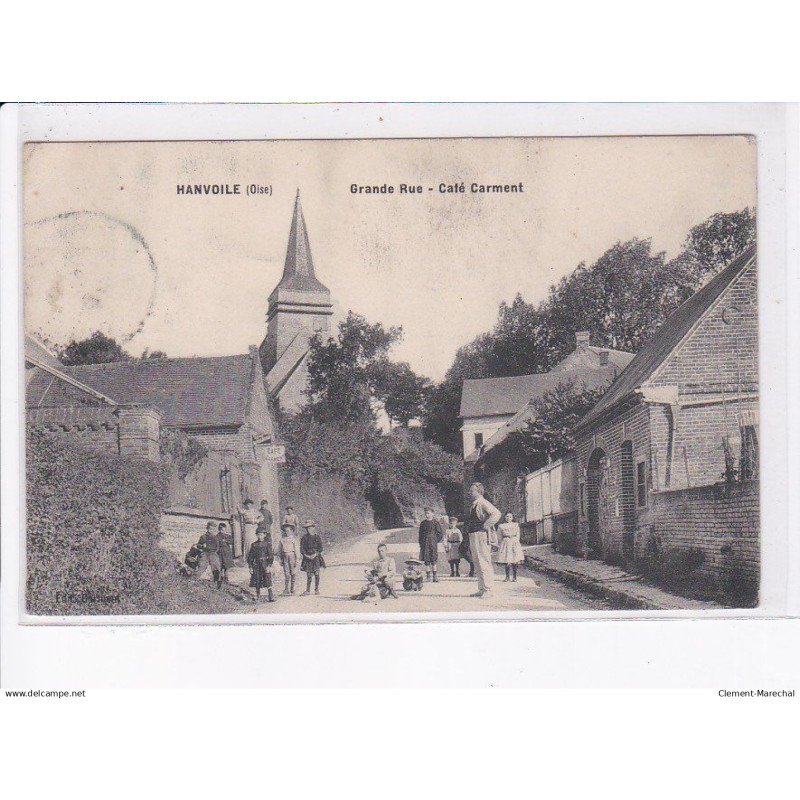HANVOILE: grande rue café, carment - très bon état