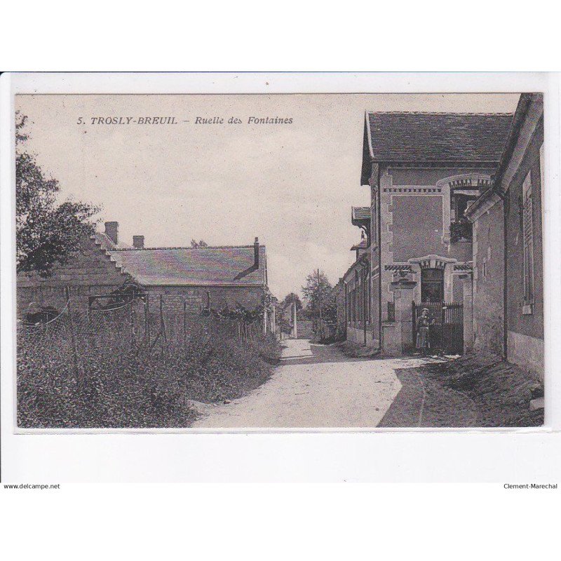 TROSLY-BREUIL: ruelle des fontaines - très bon état