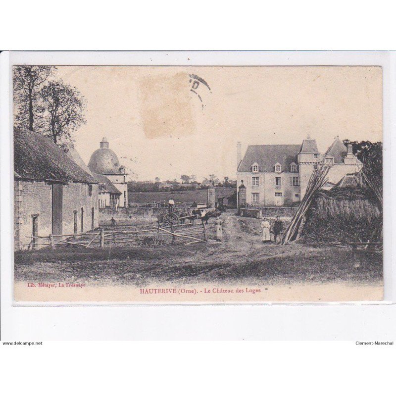 HAUTERIVE: le château des loges - état