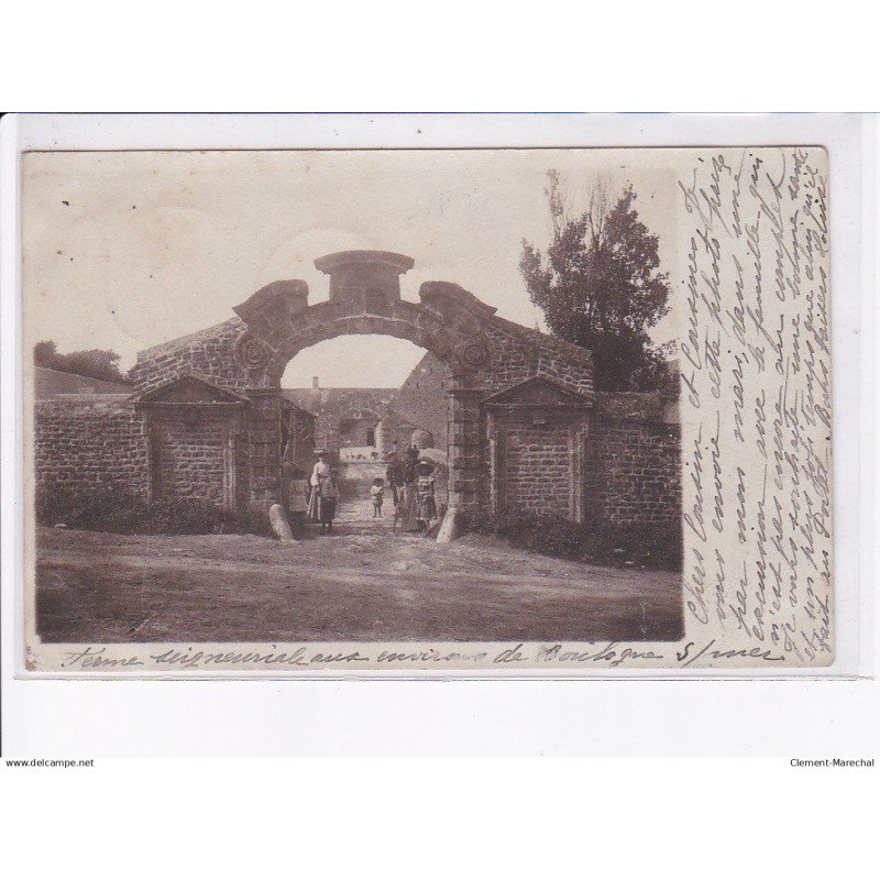 environs BOULOGNE sur MER: ferme seigneuriale - très bon état