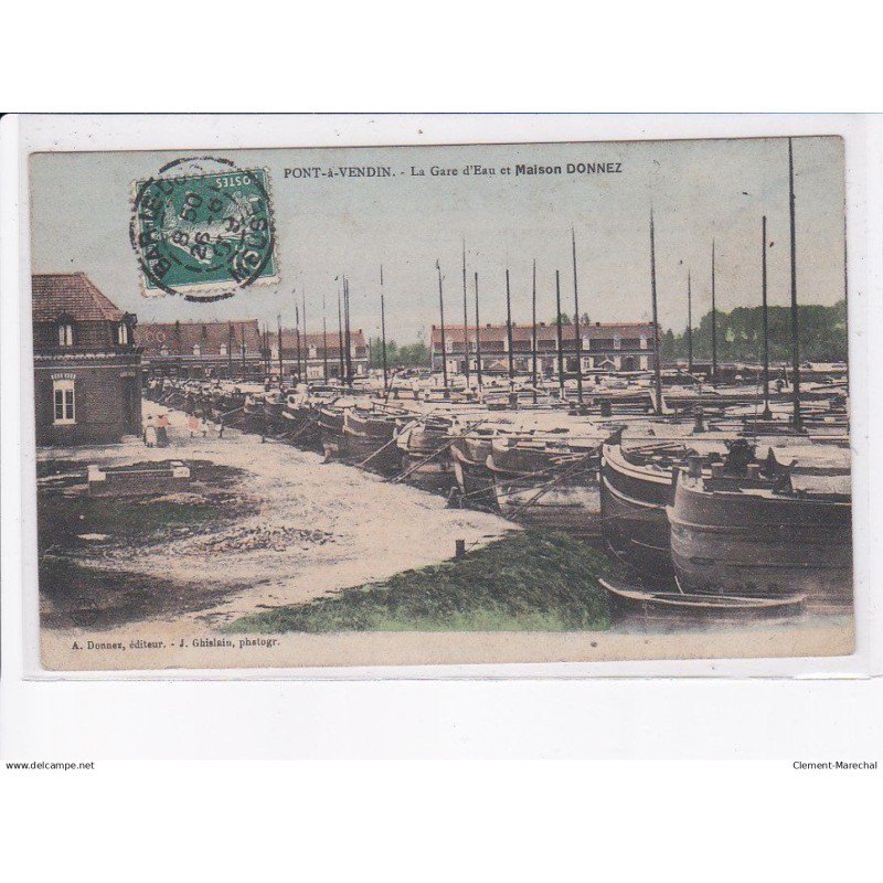 PONT-A-VENDIN: la gare d'eau et maison donnez - très bon état
