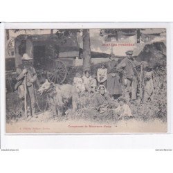 HAUTES-PYRENEES: campement de montreurs d'ours - état