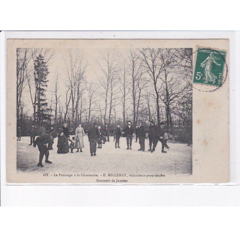 GY: le patinage à la charmotte, souvenir de janvier - très bon état