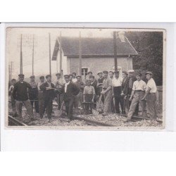 SAINT-GERMAIN-du-PLAIN: travaux, chemin de fer, gare - état