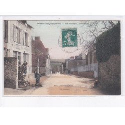 DOUILLET-le-JOLY: rue principale, partie haute - très bon état