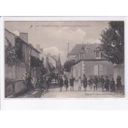 MARCON: arrivée route de château du loir - très bon état