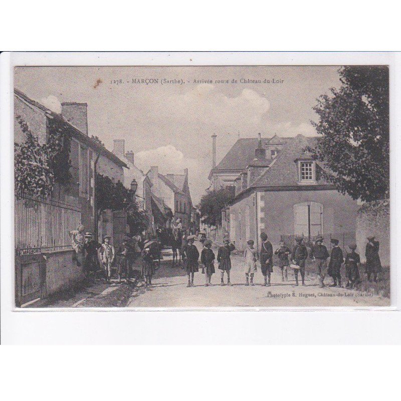 MARCON: arrivée route de château du loir - très bon état